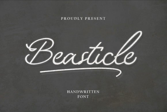 Beasticle Font - Featured Image