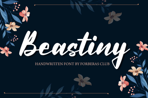 Beastiny Font - Featured Image