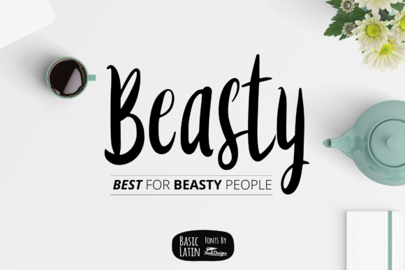 Beasty Font - Featured Image