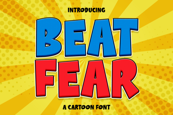 Beat Fear Font - Featured Image