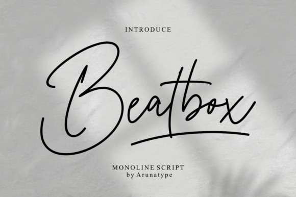 Beatbox Font - Featured Image