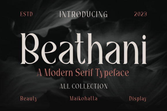 Beathani Font - Featured Image