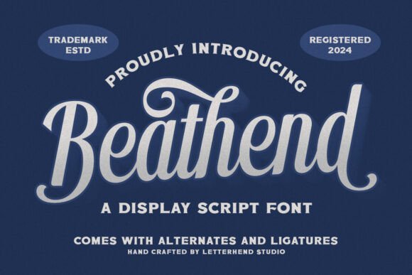 Beathend Font - Featured Image