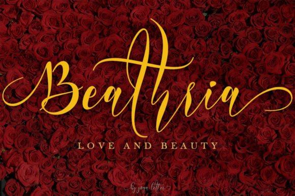 Beathria Font - Featured Image