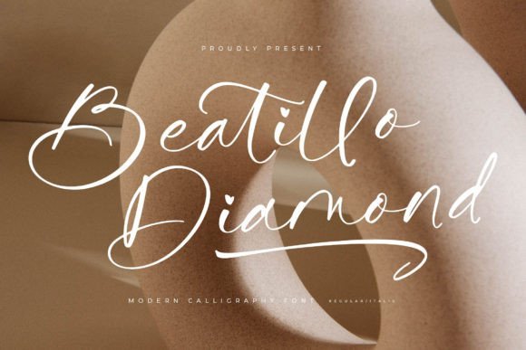 Beatillo Diamond Font - Featured Image