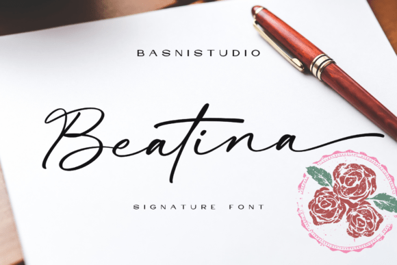 Beatina Font - Featured Image