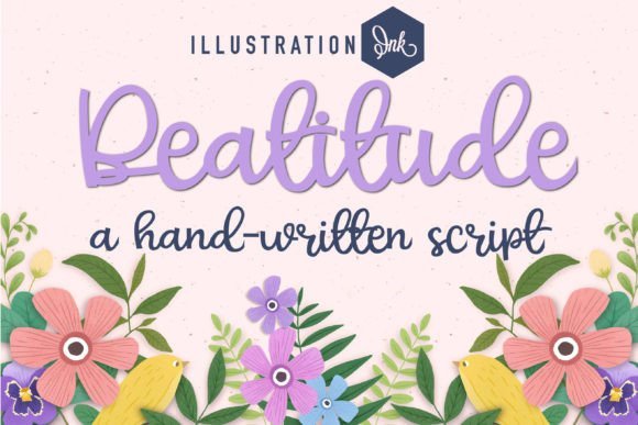 Beatitude Font - Featured Image