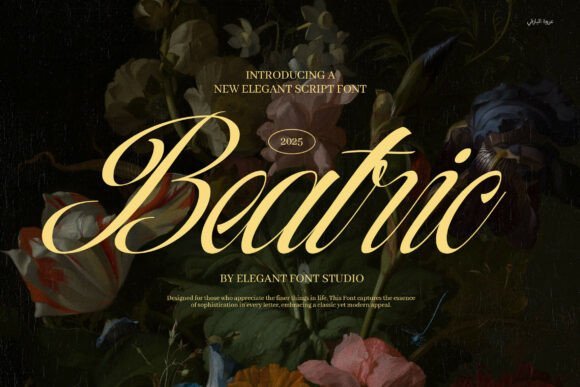 Beatric Font - Featured Image
