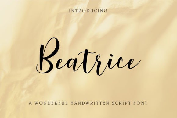 Beatrice Font - Featured Image