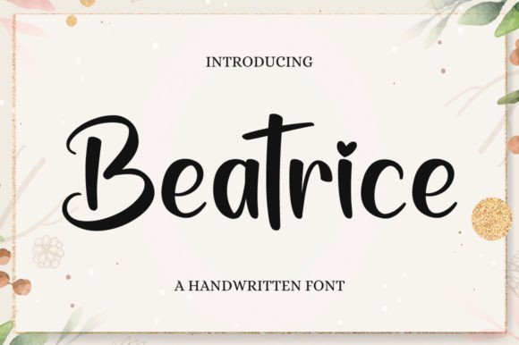 Beatrice Font - Featured Image