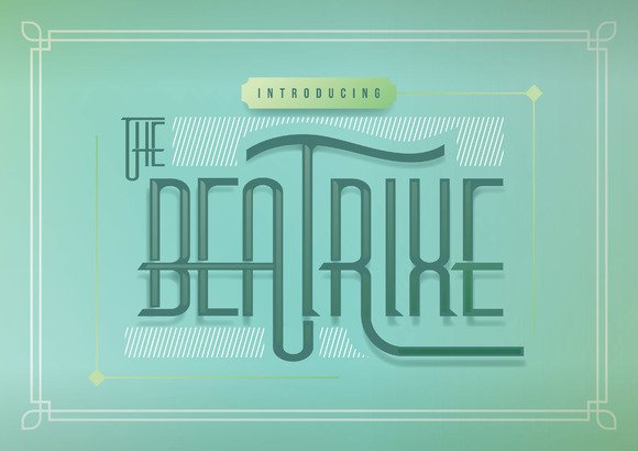 Beatrixe Font - Featured Image
