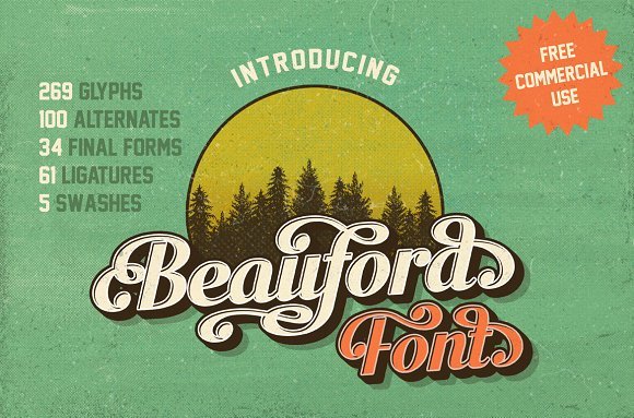Beauford Font - Featured Image