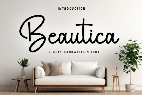 Beautica Font - Featured Image