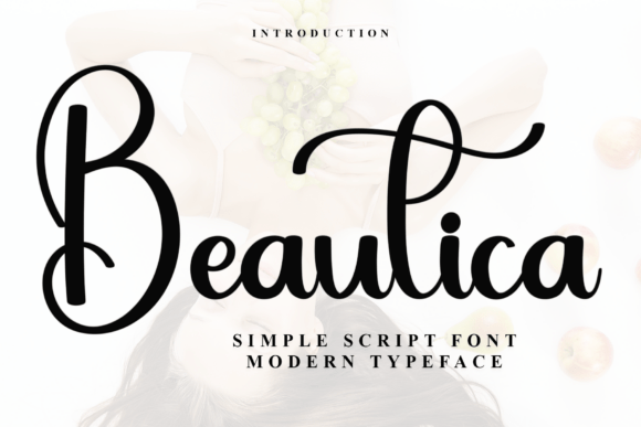 Beautica Font - Featured Image