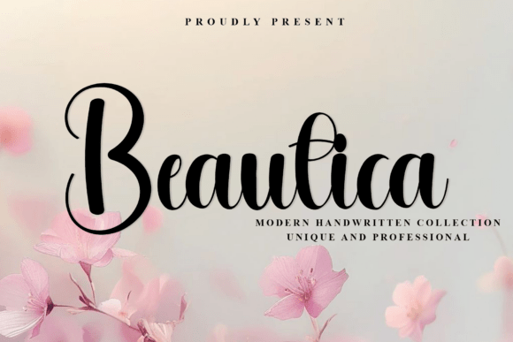 Beautica Font - Featured Image