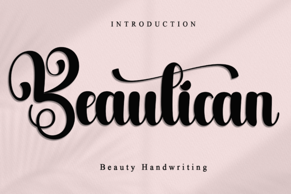 Beautican Font - Featured Image