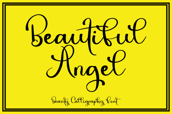 Beautiful Angel Font - Featured Image