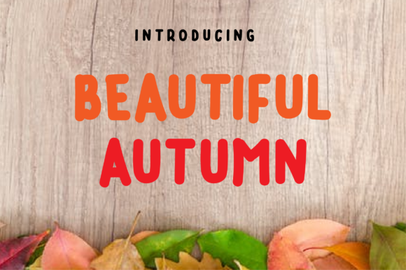 Beautiful Autumn Font - Featured Image