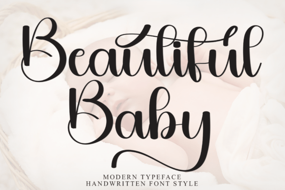 Beautiful Baby Font - Featured Image