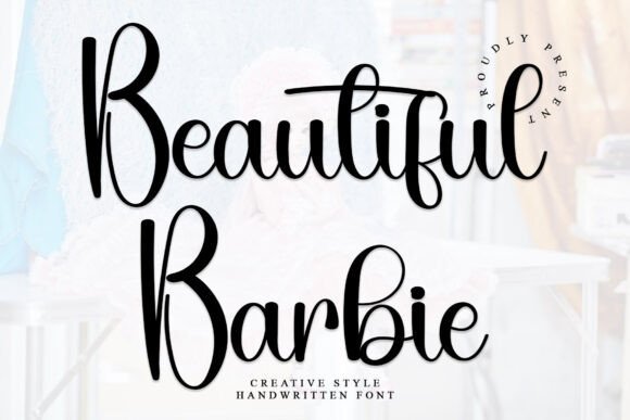 Beautiful Barbie Font - Featured Image