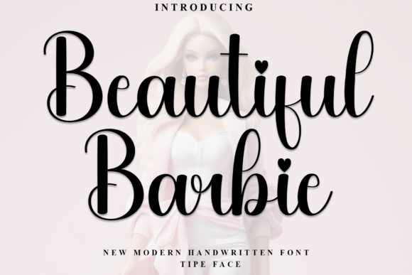 Beautiful Barbie Font - Featured Image