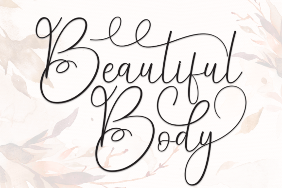 Beautiful Body Font - Featured Image
