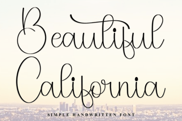Beautiful California Font - Featured Image