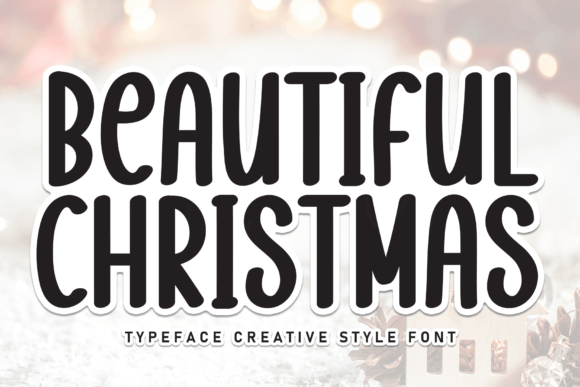 Beautiful Christmas Font - Featured Image