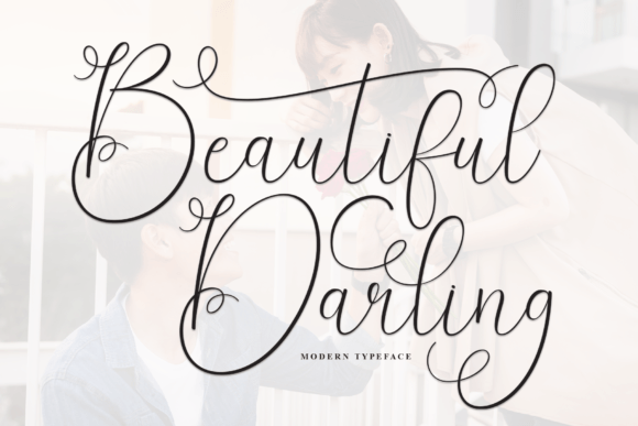 Beautiful Darling Font - Featured Image