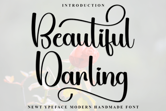 Beautiful Darling Font - Featured Image