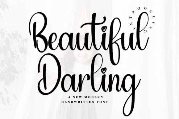 Beautiful Darling Font - Featured Image