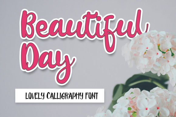 Beautiful Day Font - Featured Image
