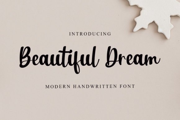 Beautiful Dream Font - Featured Image