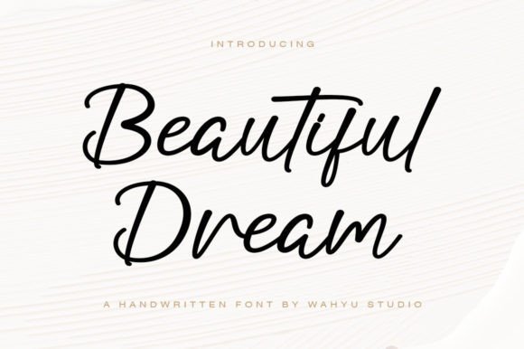 Beautiful Dream Font - Featured Image
