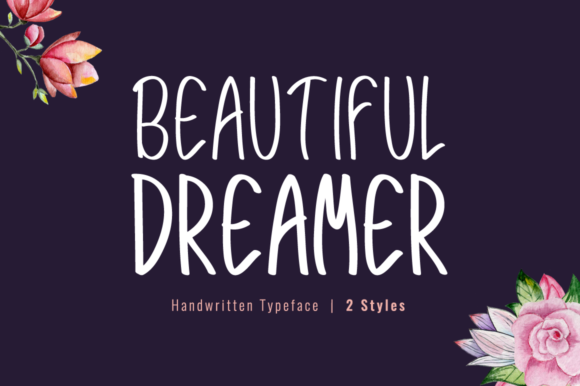 Beautiful Dreamer Font - Featured Image