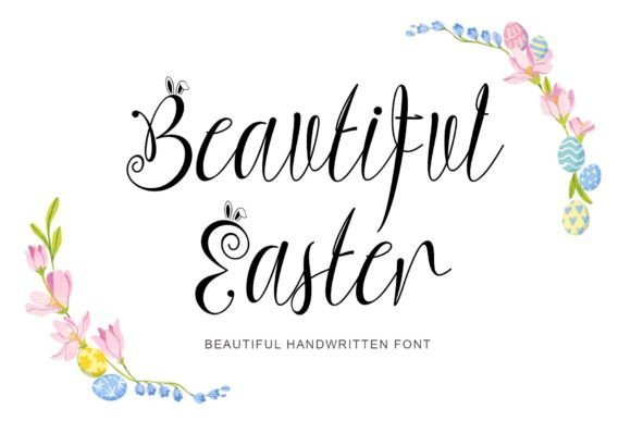 Beautiful Easter Font - Featured Image