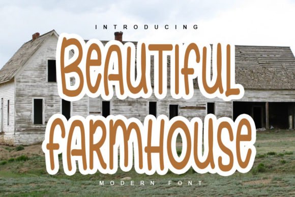 Beautiful Farmhouse Font - Featured Image