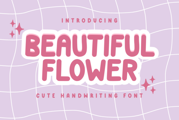Beautiful Flower Font - Featured Image