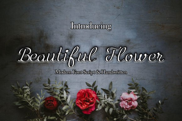 Beautiful Flower Font - Featured Image