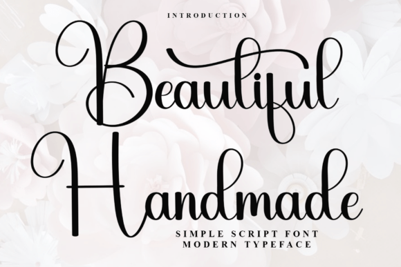 Beautiful Handmade Font - Featured Image