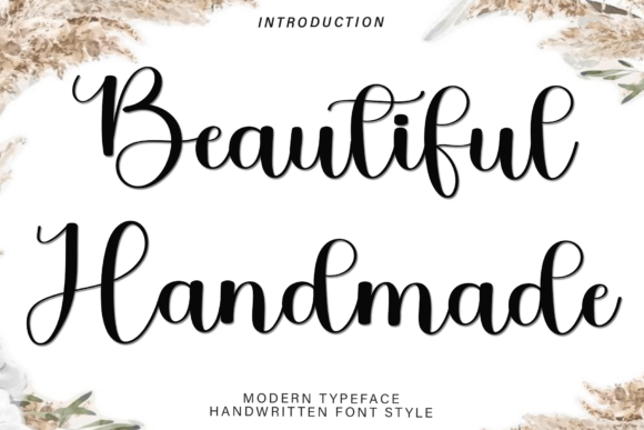 Beautiful Handmade Font - Featured Image