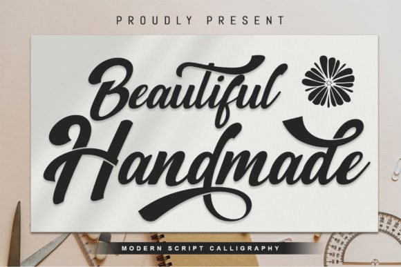 Beautiful Handmade Font - Featured Image