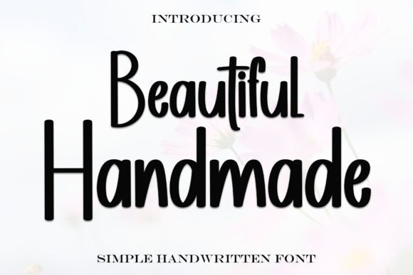 Beautiful Handmade Font - Featured Image