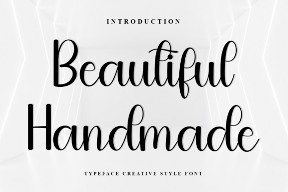 Beautiful Handmade Font - Featured Image