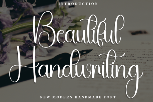 Beautiful Handwriting Font - Featured Image