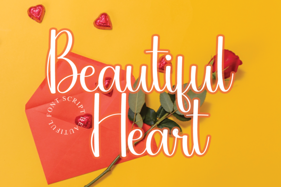 Beautiful Heart Font - Featured Image