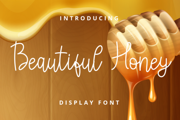 Beautiful Honey Font - Featured Image