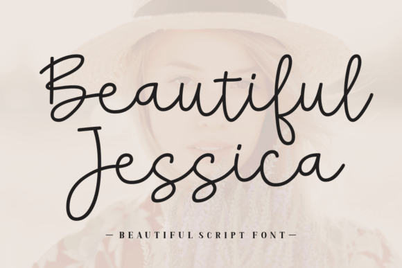 Beautiful Jessica Font - Featured Image