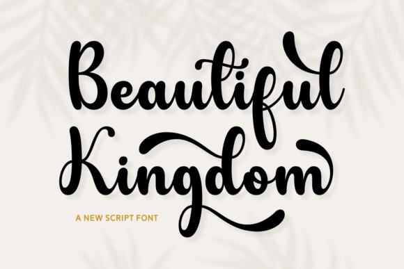 Beautiful Kingdom Font - Featured Image