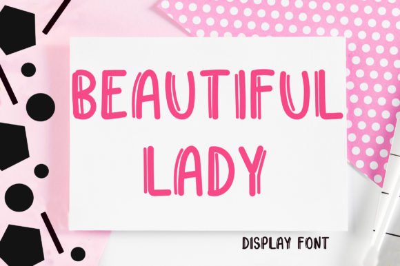 Beautiful Lady Font - Featured Image